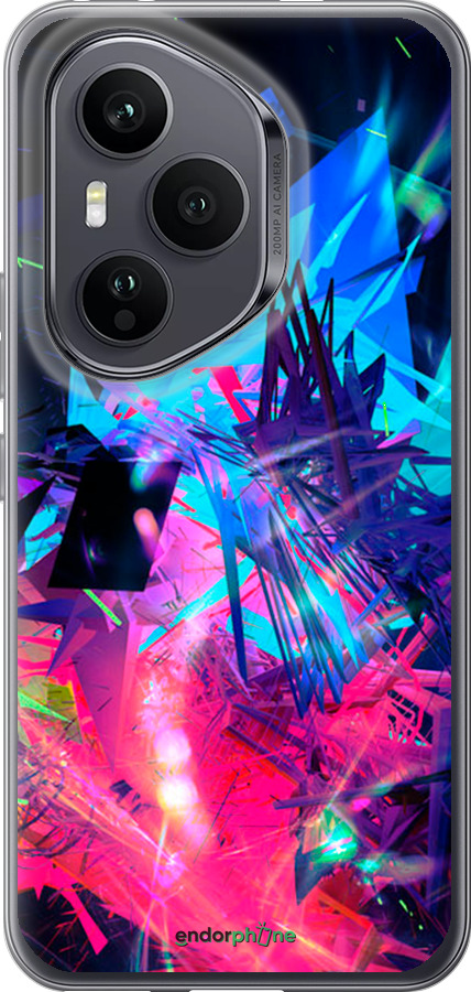 Силиконовый чехол Абстрактный чехол для Huawei Honor 400 PRO 5G - 4681u-4036 изображение 