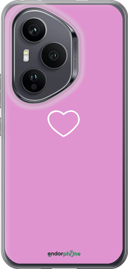 Силіконовий чехол Серце 2 для Huawei Honor 400 PRO 5G - 4863u-4036 изображение 