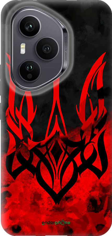 Силиконовый чехол Герб Украины v2 для Huawei Honor 400 PRO 5G - 5312u-4036 изображение 