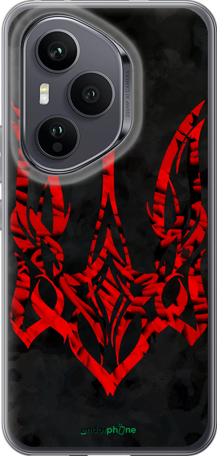 Силиконовый чехол Герб Украины v4 для Huawei Honor 400 PRO 5G - 5319u-4036 изображение 