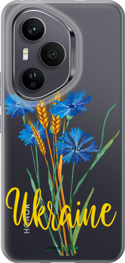 Силиконовый чехол Ukraine v2 для Huawei Honor 400 PRO 5G - 5445u-4036 изображение 