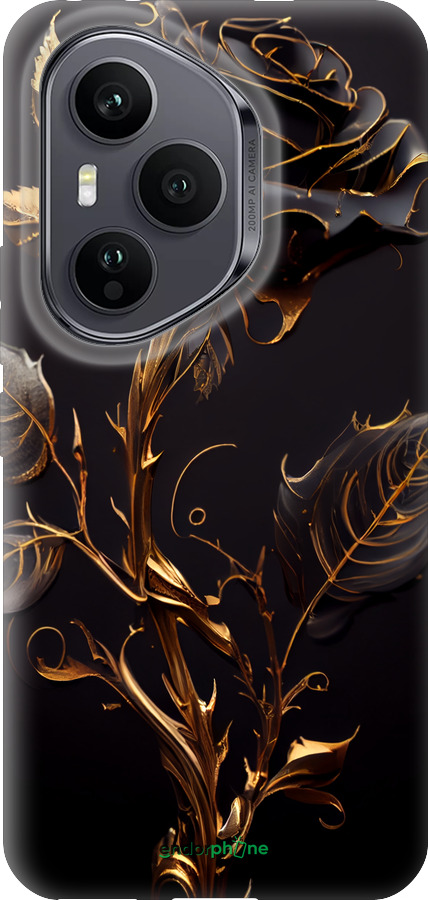 Силіконовий чехол Троянда 3 для Huawei Honor 400 PRO 5G - 5552u-4036 изображение 