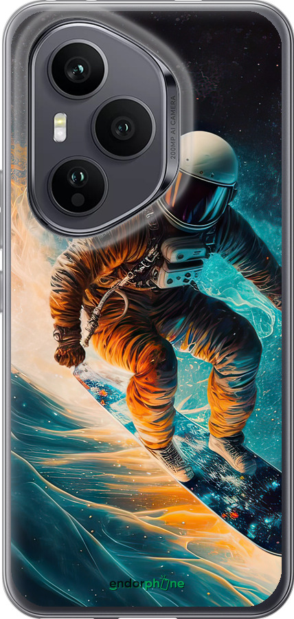 Силиконовый чехол Сноубордист для Huawei Honor 400 PRO 5G - 5604u-4036 изображение 