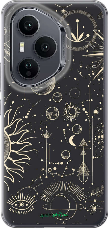 Силиконовый чехол Фаза луны для Huawei Honor 400 PRO 5G - 5605u-4036 изображение 