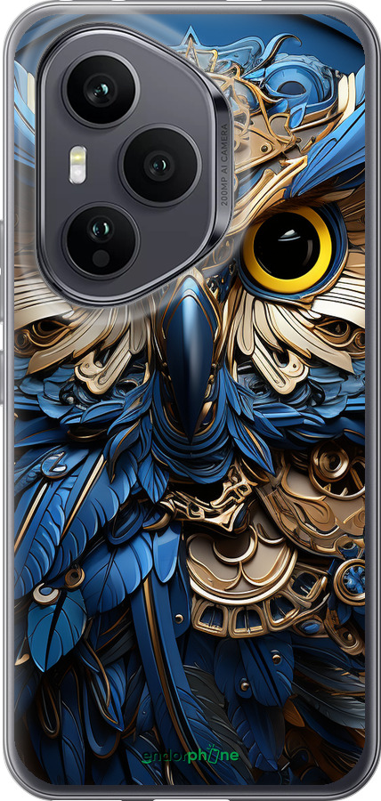 Силиконовый чехол Сова v2 для Huawei Honor 400 PRO 5G - 5649u-4036 изображение 