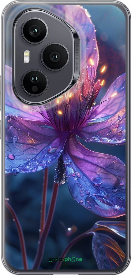 Силиконовый чехол Магический цветок для Huawei Honor 400 PRO 5G - 6038u-4036 изображение 