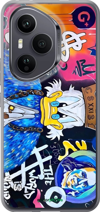 Силиконовый чехол Скрудж 2 для Huawei Honor 400 PRO 5G - 6285u-4036 изображение 