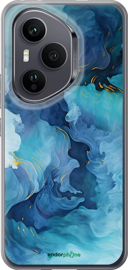 Силиконовый чехол Акварель для Huawei Honor 400 PRO 5G - 6320u-4036 изображение 