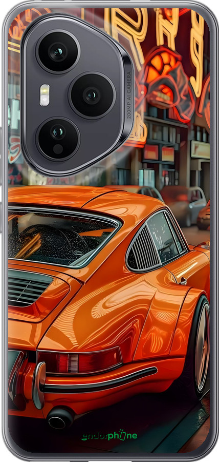 Силиконовый чехол Порше для Huawei Honor 400 PRO 5G - 6334u-4036 изображение 