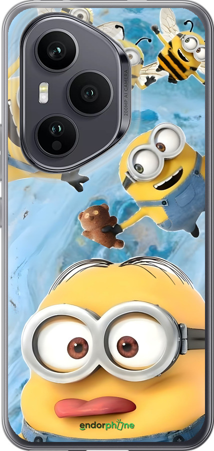 Силиконовый чехол Миньоны для Huawei Honor 400 PRO 5G - 6386u-4036 изображение 