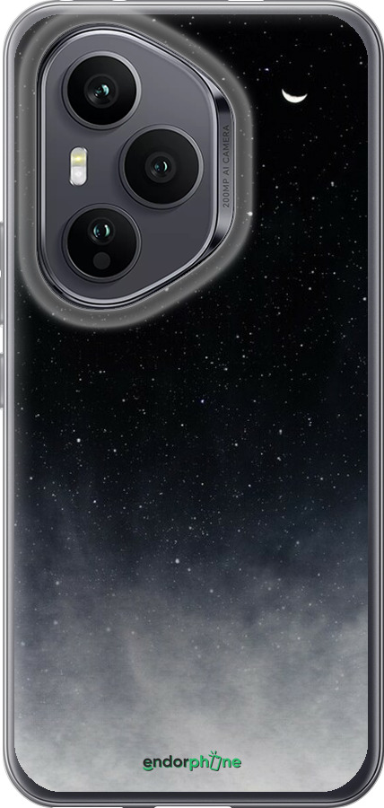 Силиконовый чехол Сині хмари, Синій місяць для Huawei Honor 400 PRO 5G - 6396u-4036 изображение 