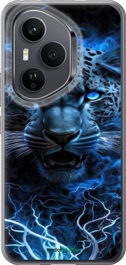 Силиконовый чехол Ледяной леопард для Huawei Honor 400 PRO 5G - 6460u-4036 изображение 