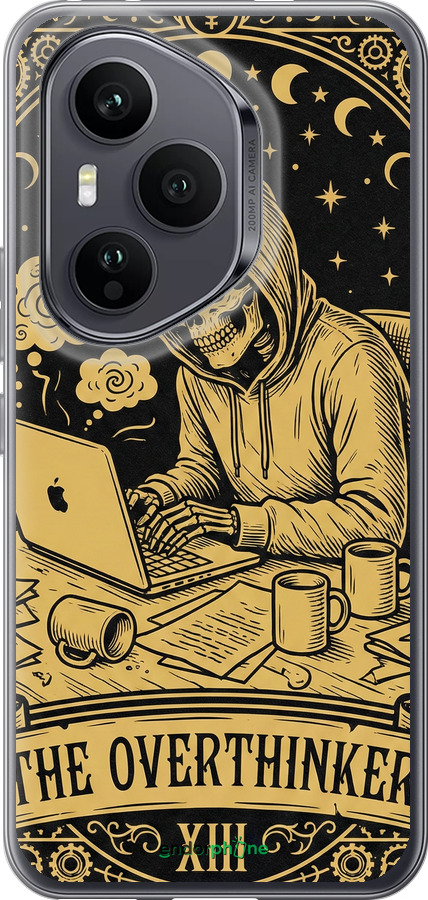 Силиконовый чехол The Overthinker для Huawei Honor 400 PRO 5G - 6774u-4036 изображение 