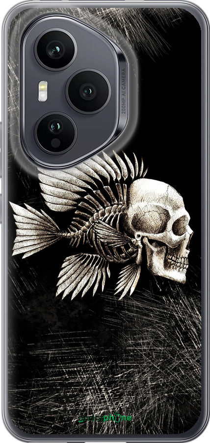 Силиконовый чехол Рыбо-человек для Huawei Honor 400 PRO 5G - 683u-4036 изображение 