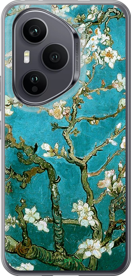 Силиконовый чехол Винсент Ван Гог. Сакура для Huawei Honor 400 PRO 5G - 841u-4036 изображение 
