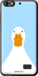 Силіконовий чехол Гусак для Huawei Honor 4C - 6350u-183 изображение 