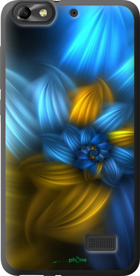 

Силіконовий чохол "Візерунок 46" для Huawei Honor 4C, Синій