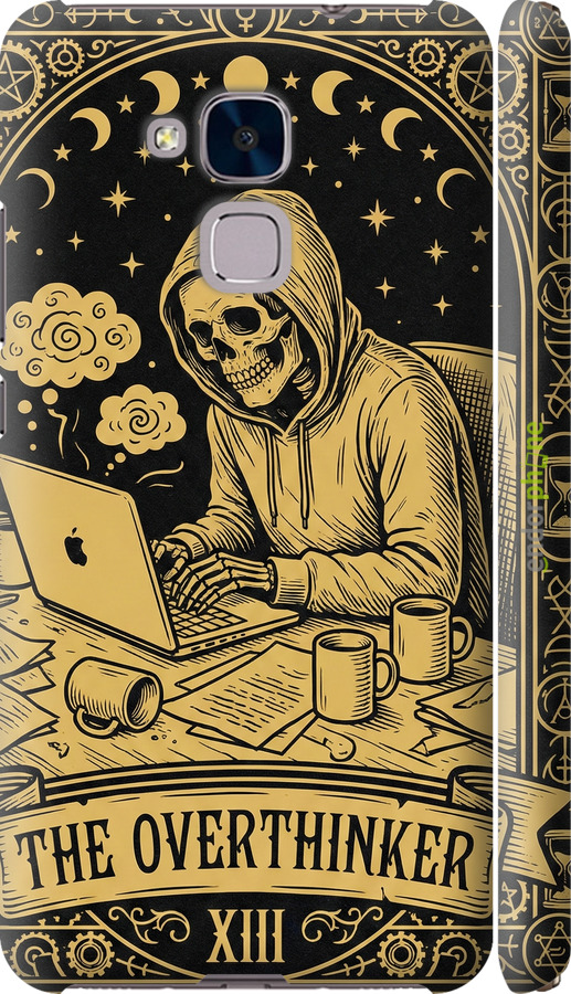 3D пластиковый матовый чехол The Overthinker для Huawei GT3 - 6774m-472 изображение 