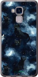2D пластиковый чехол Изображение Кошек с тёмной акварелью для Huawei GT3 - 6521t-472 изображение 