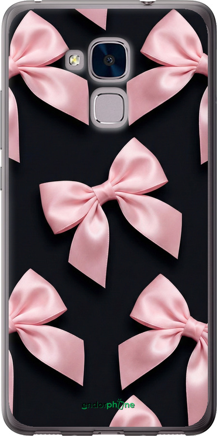 Силиконовый чехол Coquette Ribbons Dark Coquette для Huawei GT3 - 6767u-472 изображение 