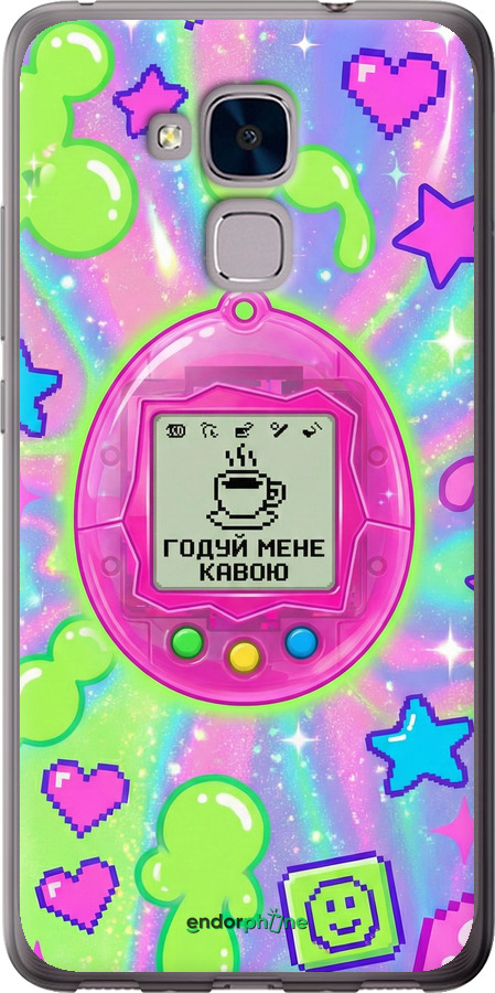 Силиконовый чехол Y2K Aesthetic Retro Pet: Годуй мене кавою для Huawei GT3 - 6784u-472 изображение 