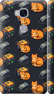 3D пластиковый матовый чехол 'Autonomous Zone' для Huawei Honor 5X изображение 2