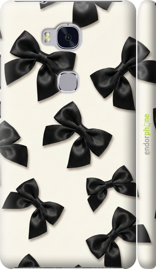 3D пластиковый матовый чехол Dark Coquette для Huawei Honor 5X - 6765m-176 изображение 