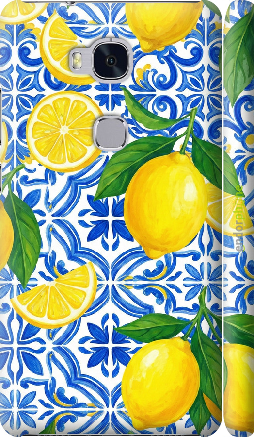 3D пластиковий матовий чехол Grocery Girl Italian Summer для Huawei Honor 5X - 6766m-176 изображение 