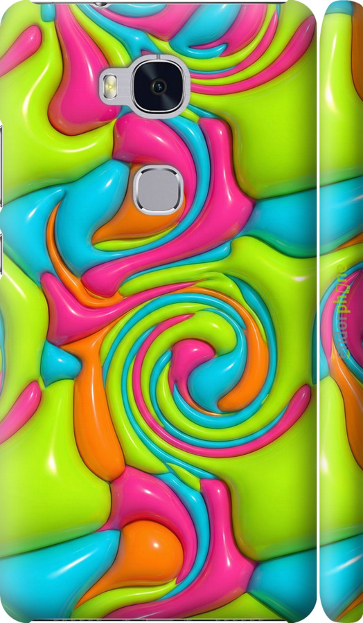 3D пластиковый матовый чехол Y2K Jelly Dream для Huawei Honor 5X - 6780m-176 изображение 