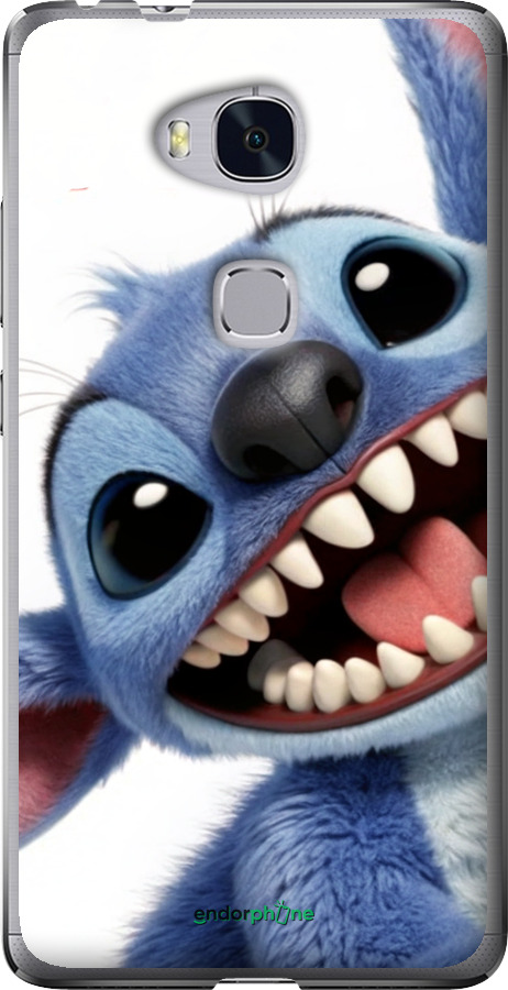 Силіконовий чехол Стіч для Huawei Honor 5X - 6684u-176 изображение 