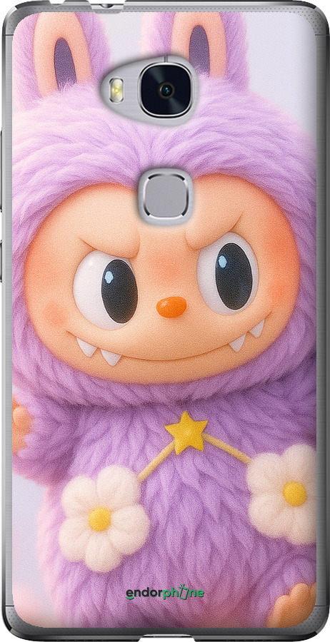 Силіконовий чехол Лабубу для Huawei Honor 5X - 6708u-176 изображение 