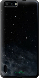 Силиконовый чехол Ночное небо для Huawei Honor 6 Plus - 6451u-179 изображение 
