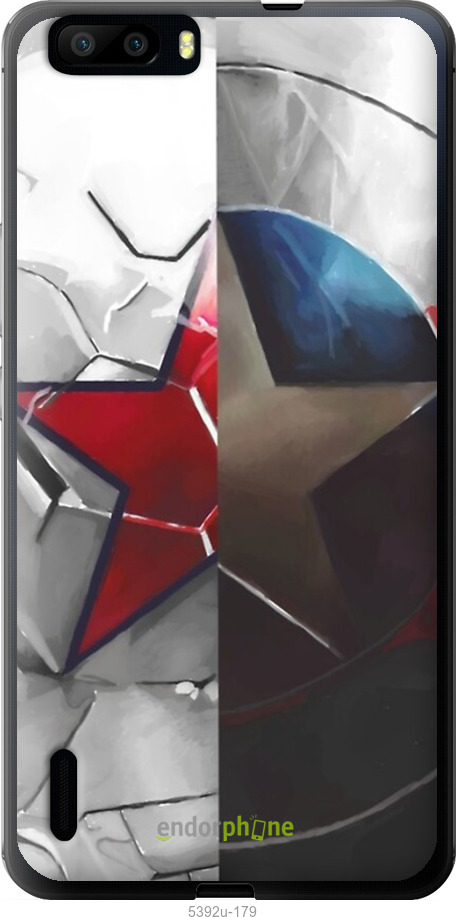 Силиконовый чехол № 5392 для Huawei Honor 6 Plus - 5392u-179 изображение 