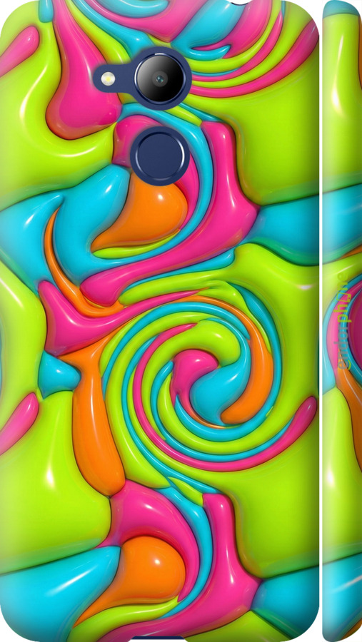 3D пластиковый матовый чехол Y2K Jelly Dream для Huawei Honor 6C Pro - 6780m-1358 изображение 