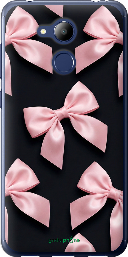 Силиконовый чехол Coquette Ribbons Dark Coquette для Huawei Honor 6C Pro - 6767u-1358 изображение 