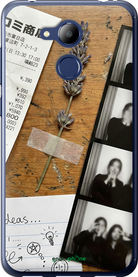 Силиконовый чехол Aesthetic Scrapbook Collage для Huawei Honor 6C Pro - 6773u-1358 изображение 