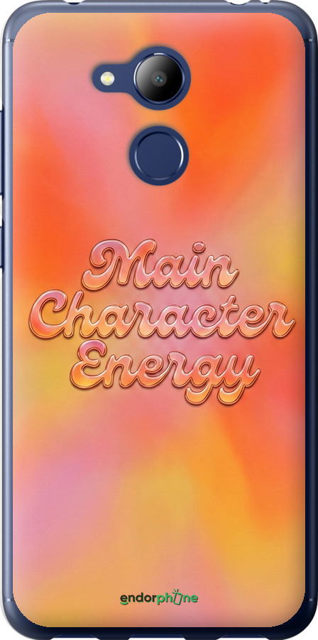 Силиконовый чехол Aura Gradient Main Character Energy Aesthetic Y2K для Huawei Honor 6C Pro - 6783u-1358 изображение 