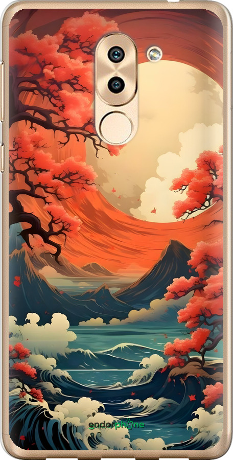 2D пластиковий чехол Природа Японії для Huawei Mate 9 Lite - 6327t-474 изображение 