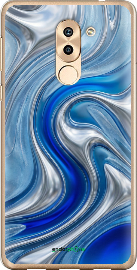 2D пластиковый чехол Liquid Chrome для Huawei Mate 9 Lite - 6781t-474 изображение 