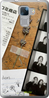 Силиконовый чехол Aesthetic Scrapbook Collage для Huawei Honor 7 - 6773u-138 изображение 