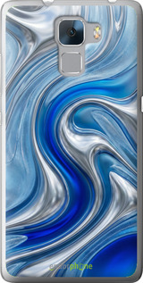 Силиконовый чехол Liquid Chrome для Huawei Honor 7 - 6781u-138 изображение 