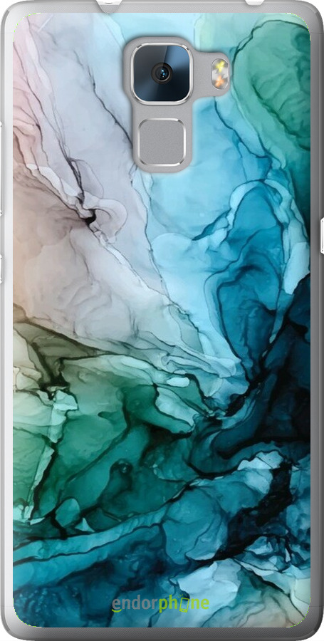 Силиконовый чехол С красочной абстрактной картиной Соленые берега для Huawei Honor 7 - 6405u-138 изображение 