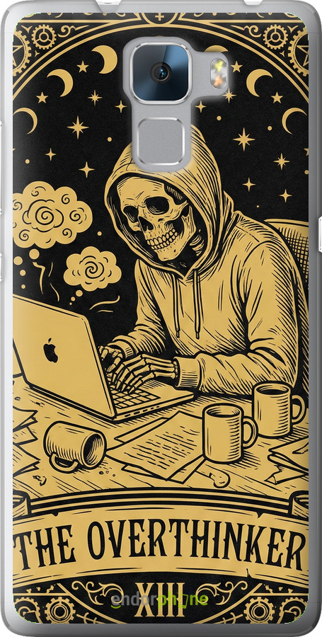 Силіконовий чехол The Overthinker для Huawei Honor 7 - 6774u-138 изображение 
