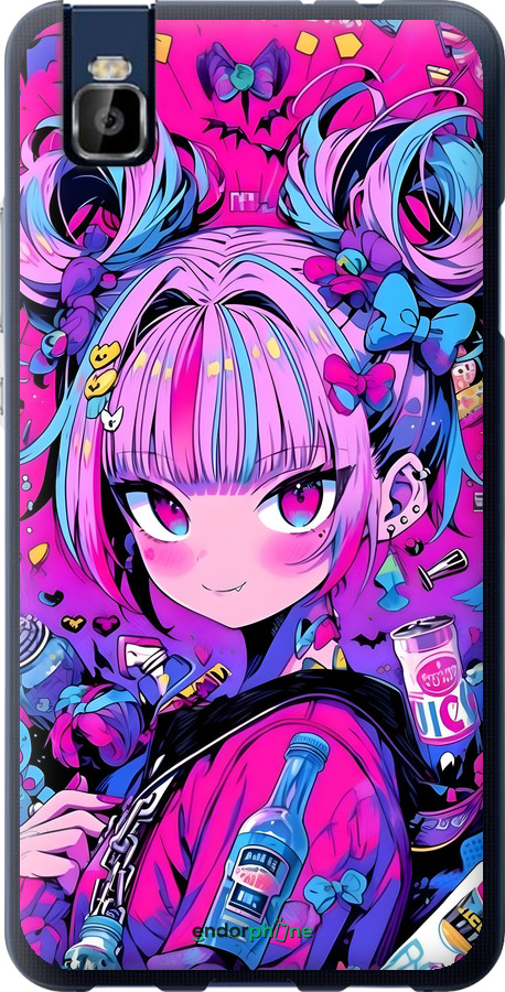 Силиконовый чехол Аниме милаха для Huawei Honor 7i - 6314u-489 изображение 