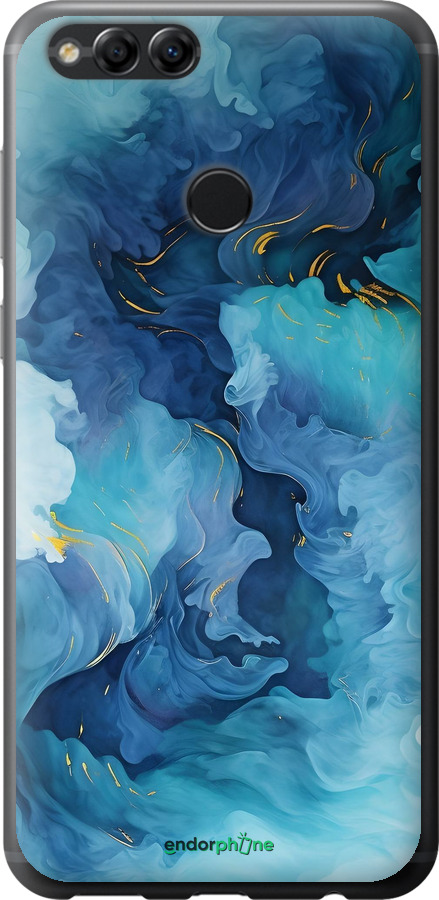 Силиконовый чехол Акварель для Huawei Honor 7X - 6320u-1139 изображение 