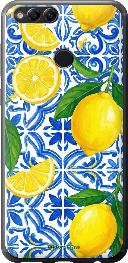 2D пластиковый чехол Grocery Girl Italian Summer для Huawei Honor 7X - 6766t-1139 изображение 