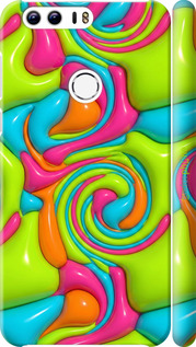 3D пластиковый матовый чехол 'Y2K Jelly Dream' для Huawei Honor 8 изображение 5