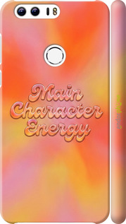3D пластиковый матовый чехол Aura Gradient Main Character Energy Aesthetic Y2K для Huawei Honor 8 - 6783m-351 изображение 