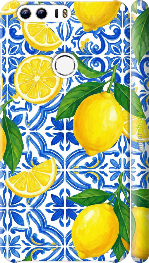 3D пластиковый матовый чехол Grocery Girl Italian Summer для Huawei Honor 8 - 6766m-351 изображение 