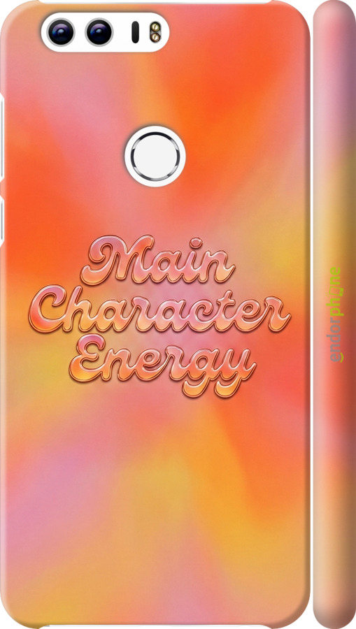 3D пластиковый матовый чехол Aura Gradient Main Character Energy Aesthetic Y2K для Huawei Honor 8 - 6783m-351 изображение 
